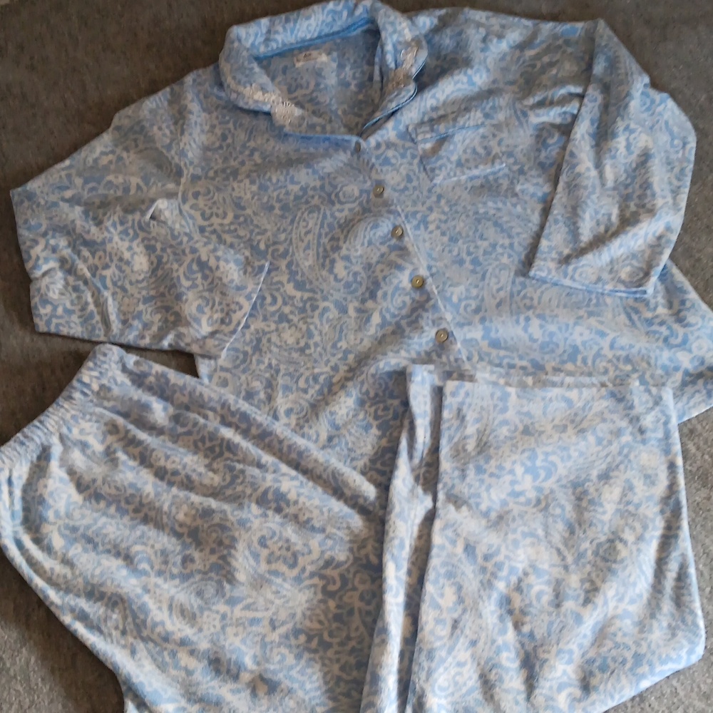 Cozy winter fleece pj set